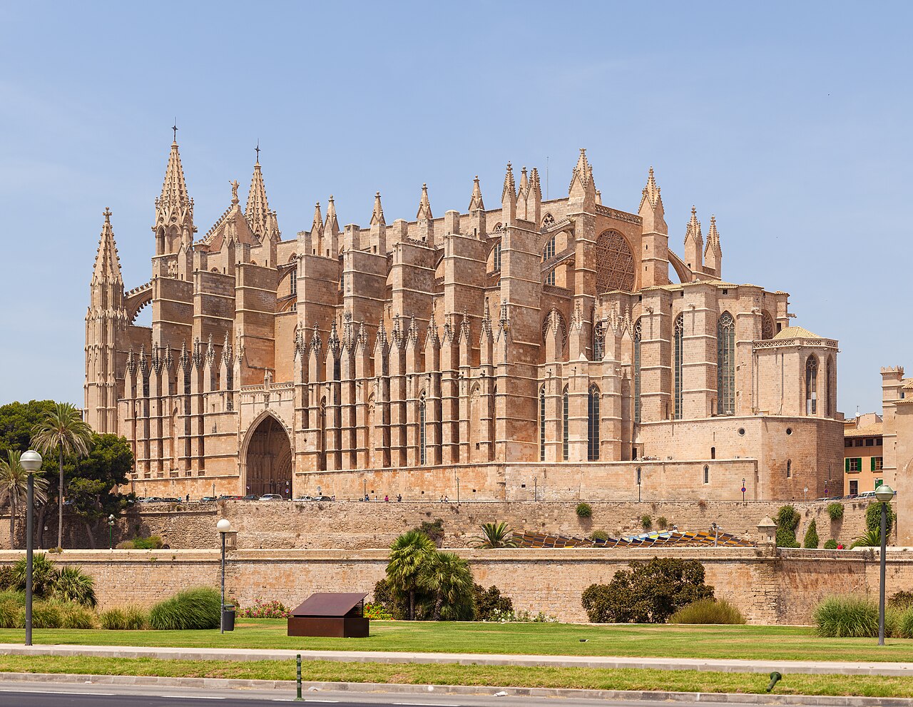 Die Kathedrale La Seu in Palma de Mallorca