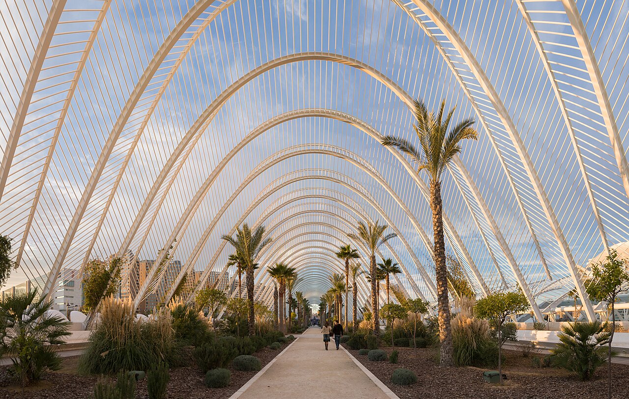 Die Ciudad de las Artes y las Ciencias in Valencia